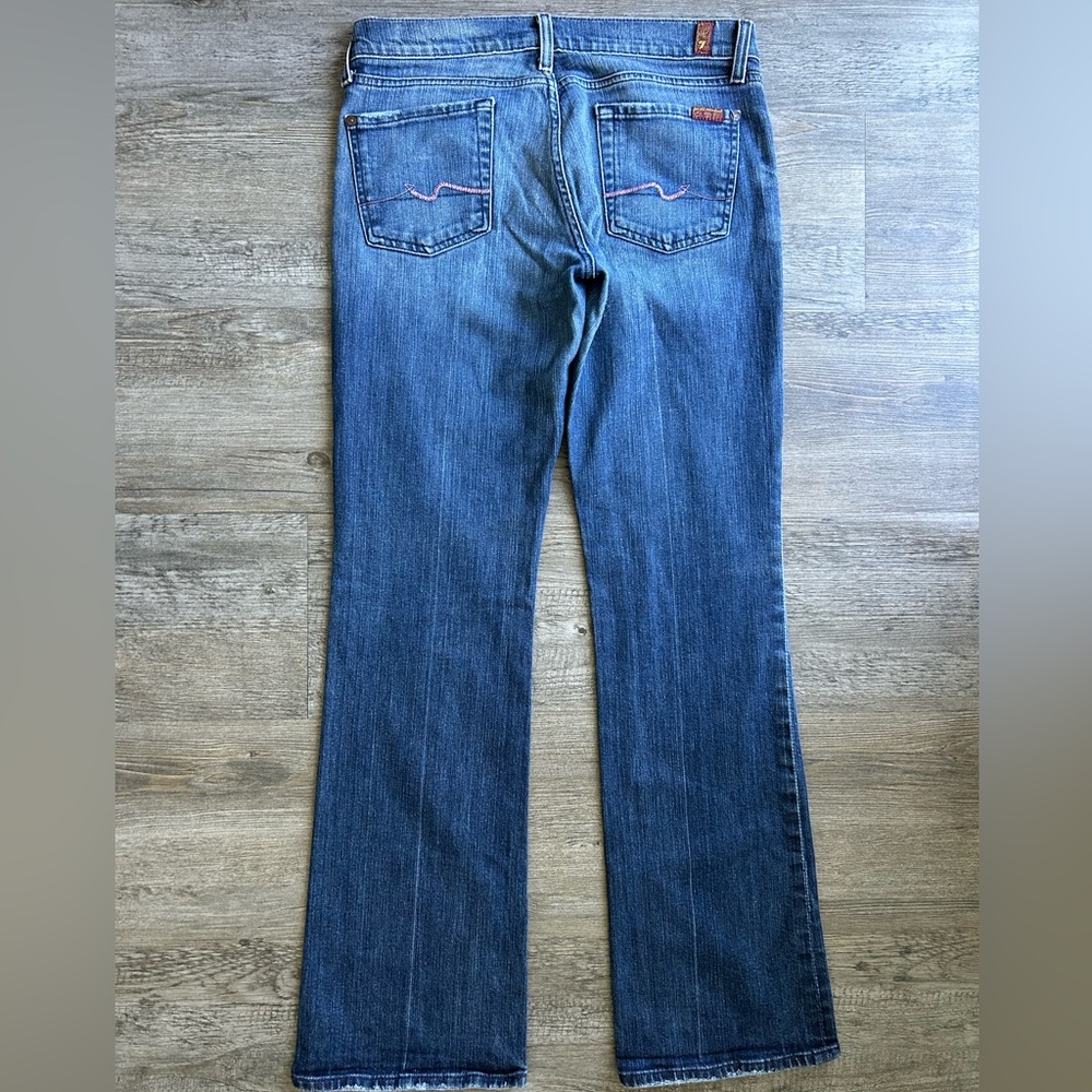 7 For all Mankind Bootcut Jeans - Size 30 - Picture 2 of 4